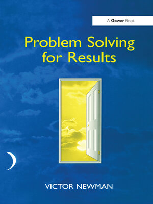 cover image of Problem Solving for Results
